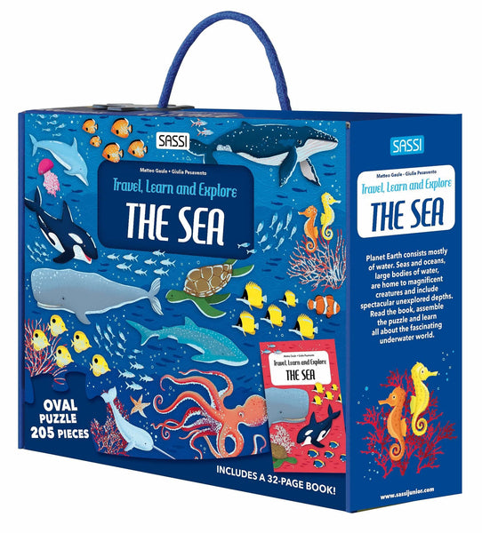 Travel Learn Explore: The Sea Body Book & Jigsaw