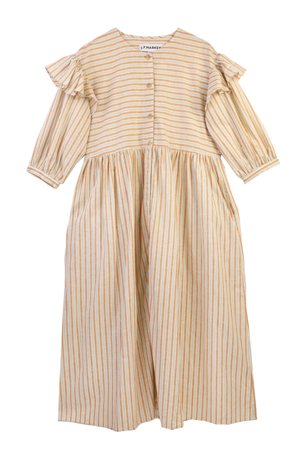 Clive Dress Citrus Stripe