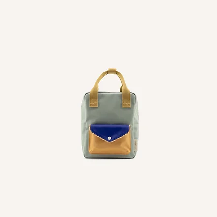 Small Blue Bird Meet Me in the Meadows Backpack