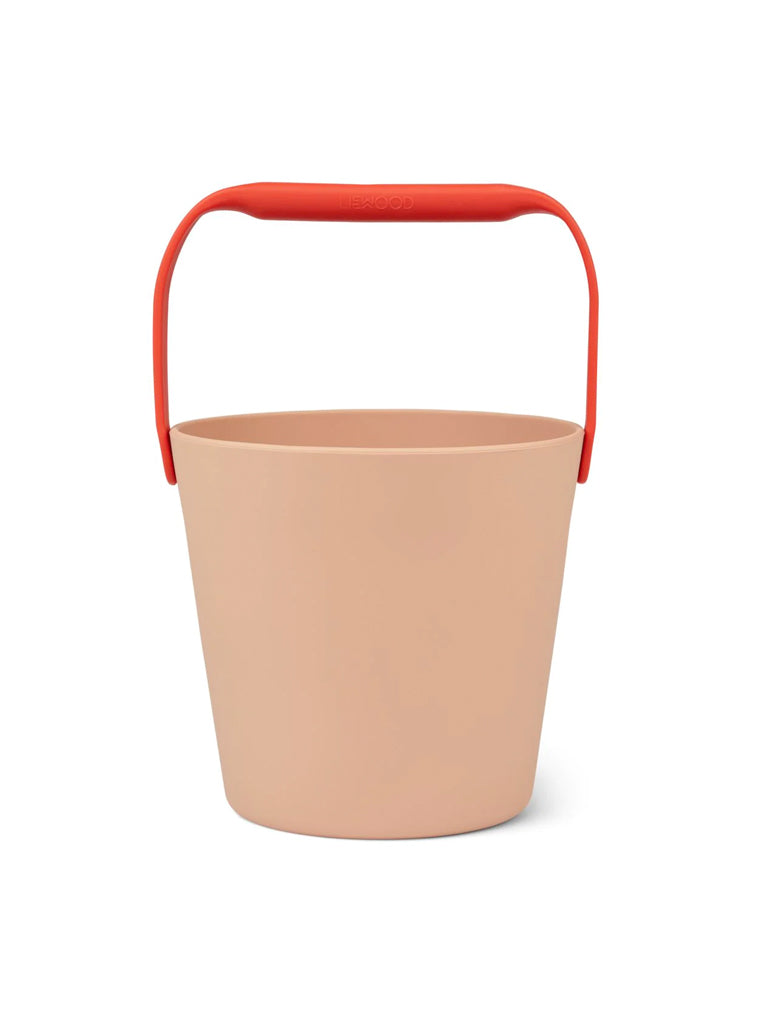 Moira Bucket In Tuscany Rose & Apple Red