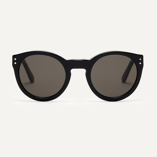 Black Round Baobab Sunglasses