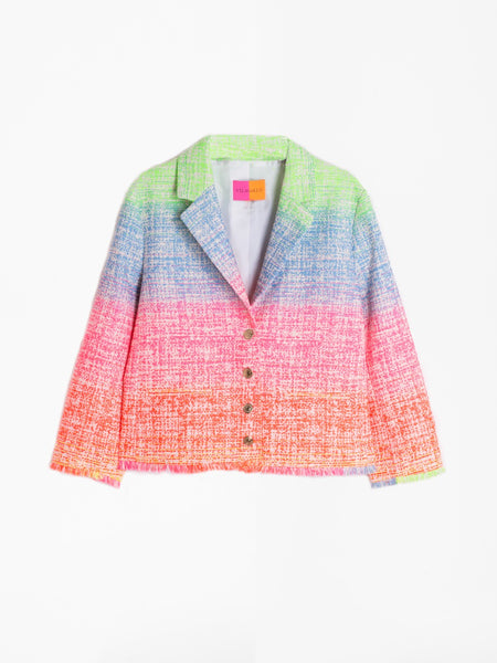 Neon Multi Elvira Neon Boucle Jacket