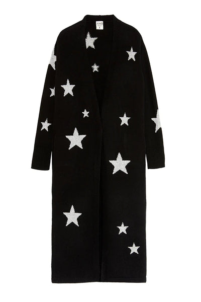 Cashmere Black Star Gw2208 Womens Cardigan