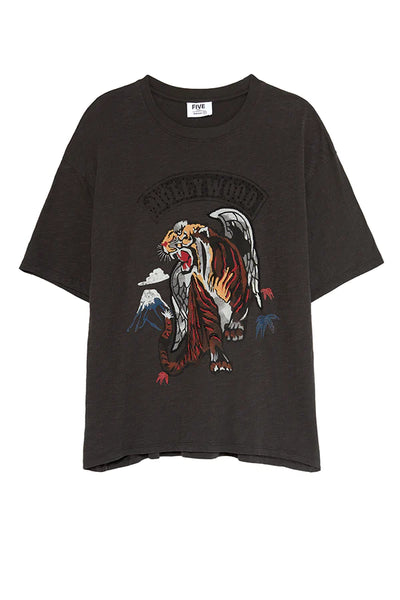 Carbon Winged Tiger Tsh2207 Womens T Shirt