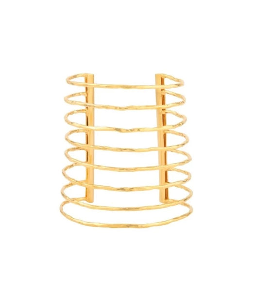 Gem Bazaar Gold Cuff Bracelet