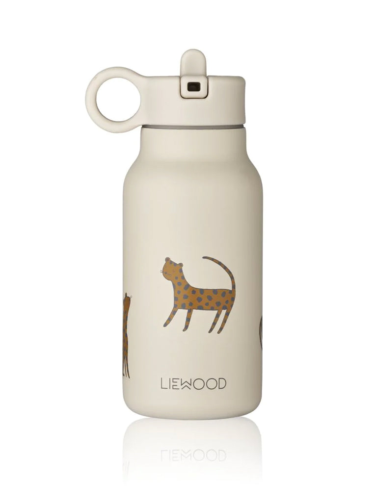 Falk Water Bottle In Leopard Sandy