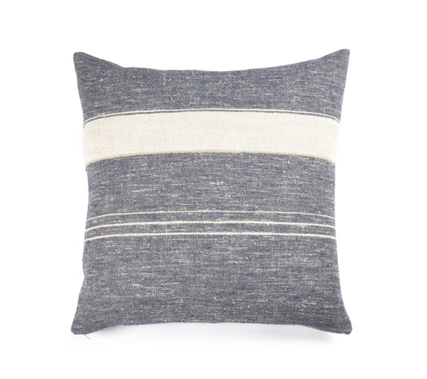 North Sea Stripe Cushion - Large Square