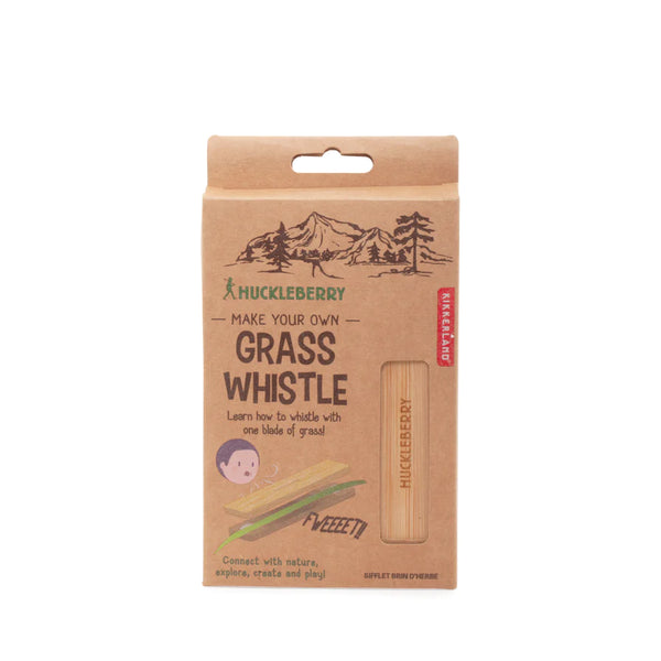 Kikkerland Design Huckleberry Grass Whistle