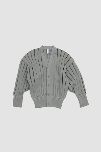 CFCL Louver Cardigan1 Gray