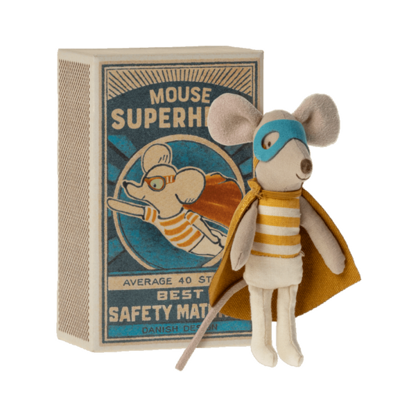 : Super Hero Mouse Little Brother In Matchbox