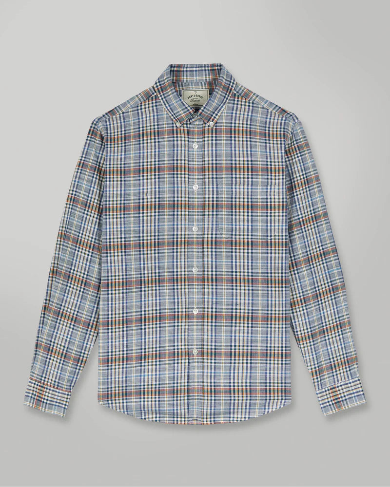 Summer Plaid Long Sleeve Shirt