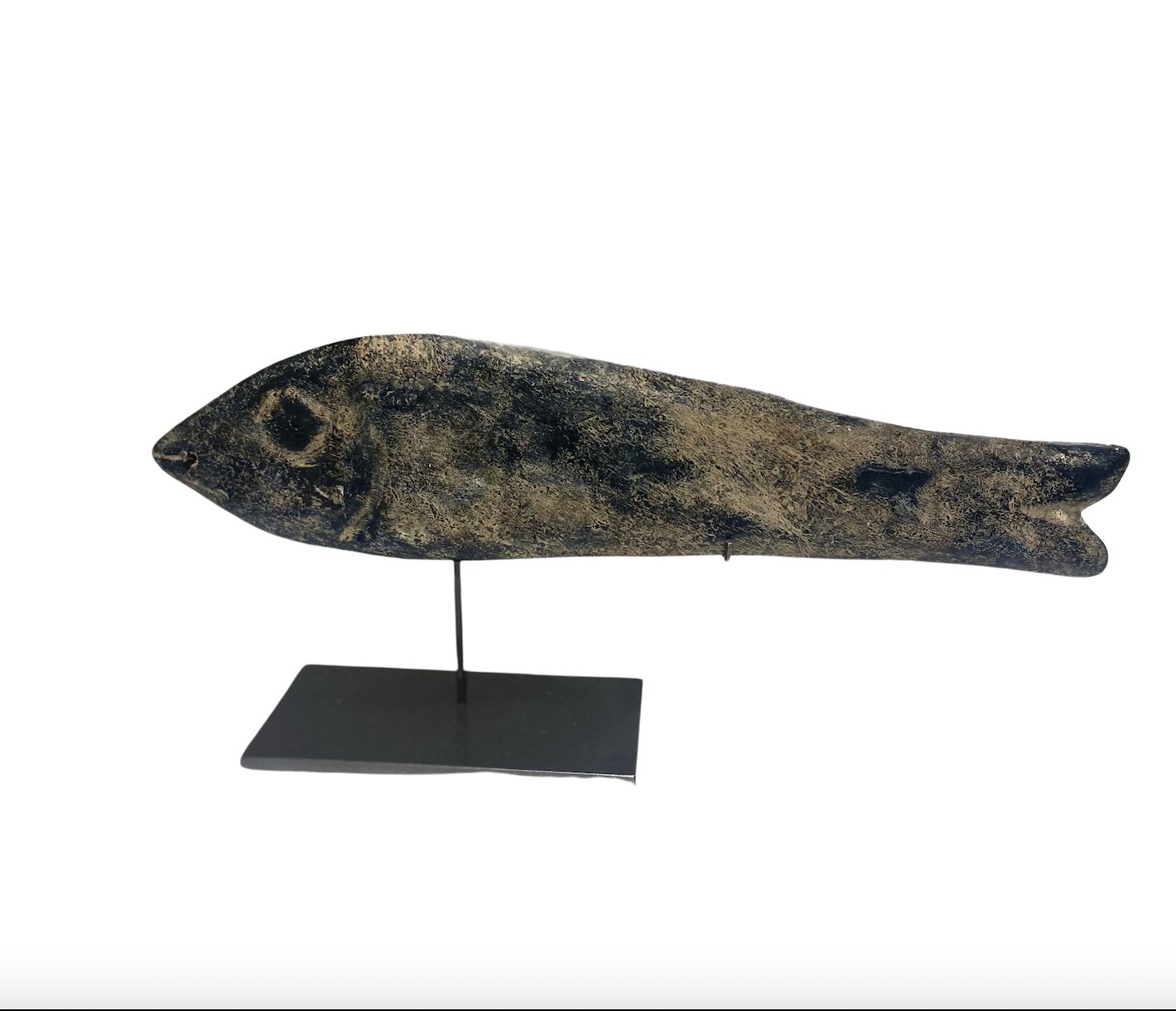 THE BROWNHOUSE INTERIORS Hand carved stone fish 4