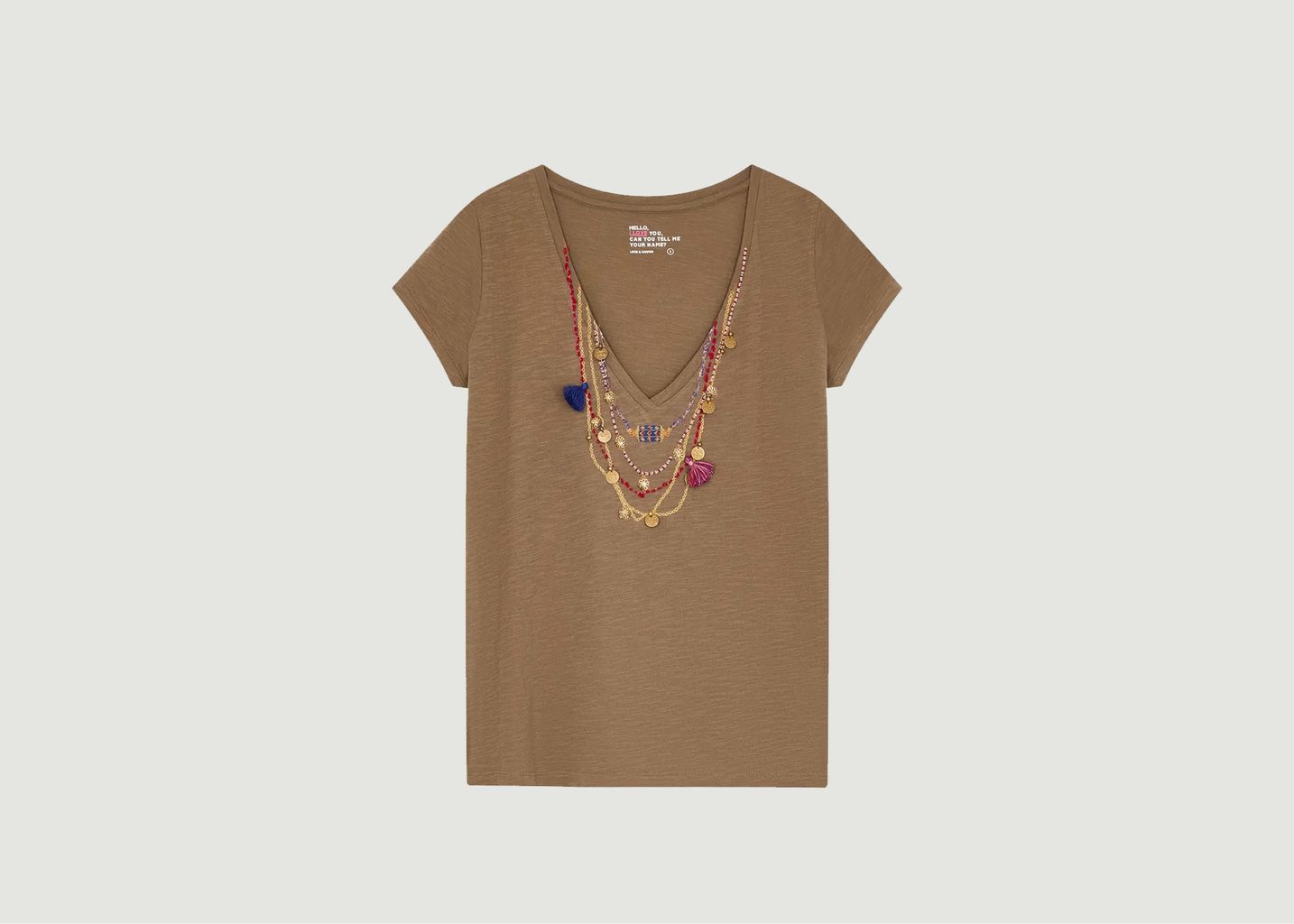 leon-and-harper-organic-cotton-t-shirt-with-necklace-pattern-tonton-medail