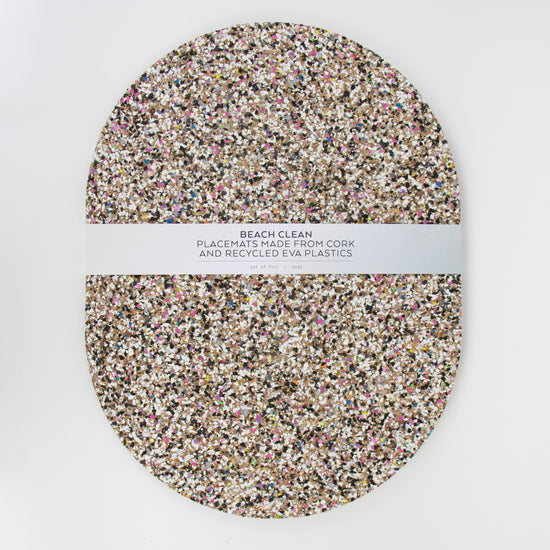 Beach Clean Oval Placemat Set