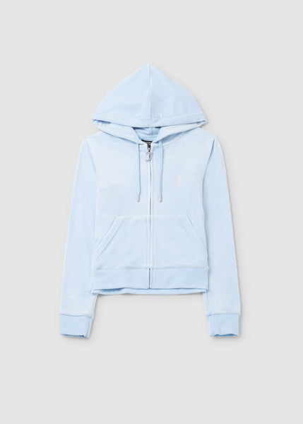 Womens Arched Diamonte Robertson Hoodie In Nanticket Breeze