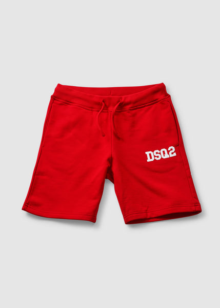 Kids Ds2 Sweat Shorts In Red