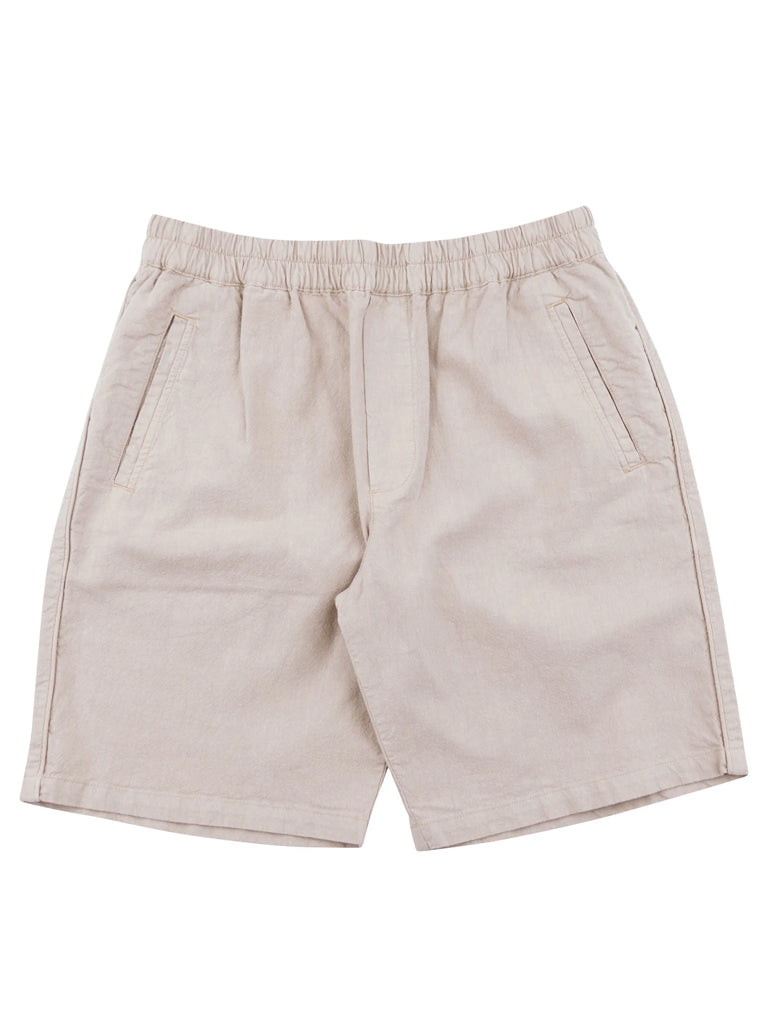 Cotton Linen Short In Stone