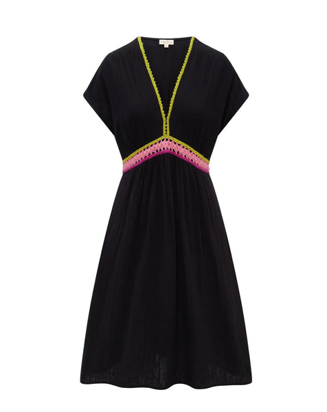 Nooki Design Black Zion Muslin Dress