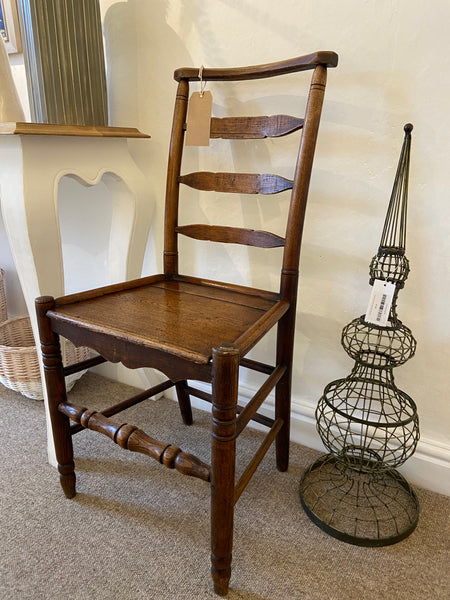 Pair Of Primitive Style Chairs |