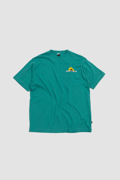 Hemp Tee Sun Emerald Green