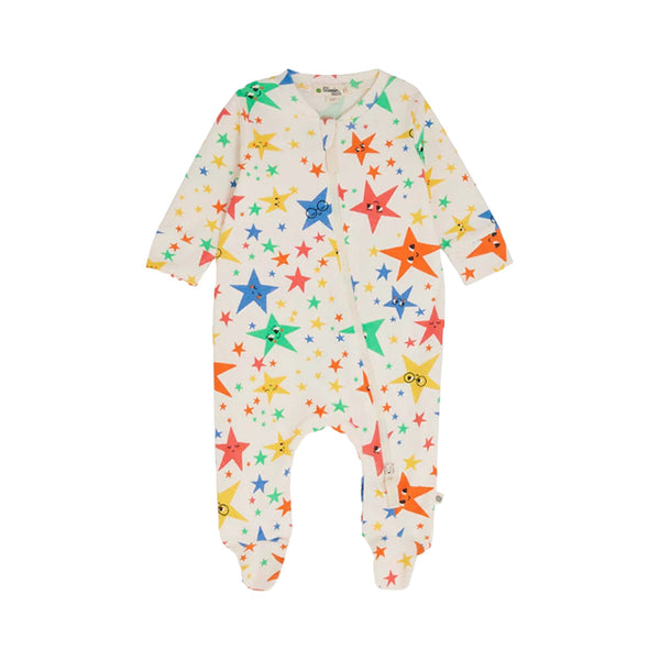 Romper Sleepsuit Organic Cotton Zip Front Stargaze