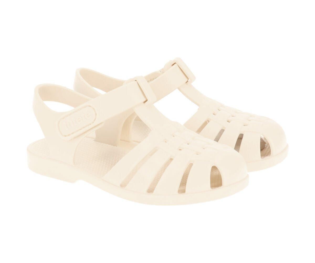 Children's sandals shoes with velcro IGOR Ivory