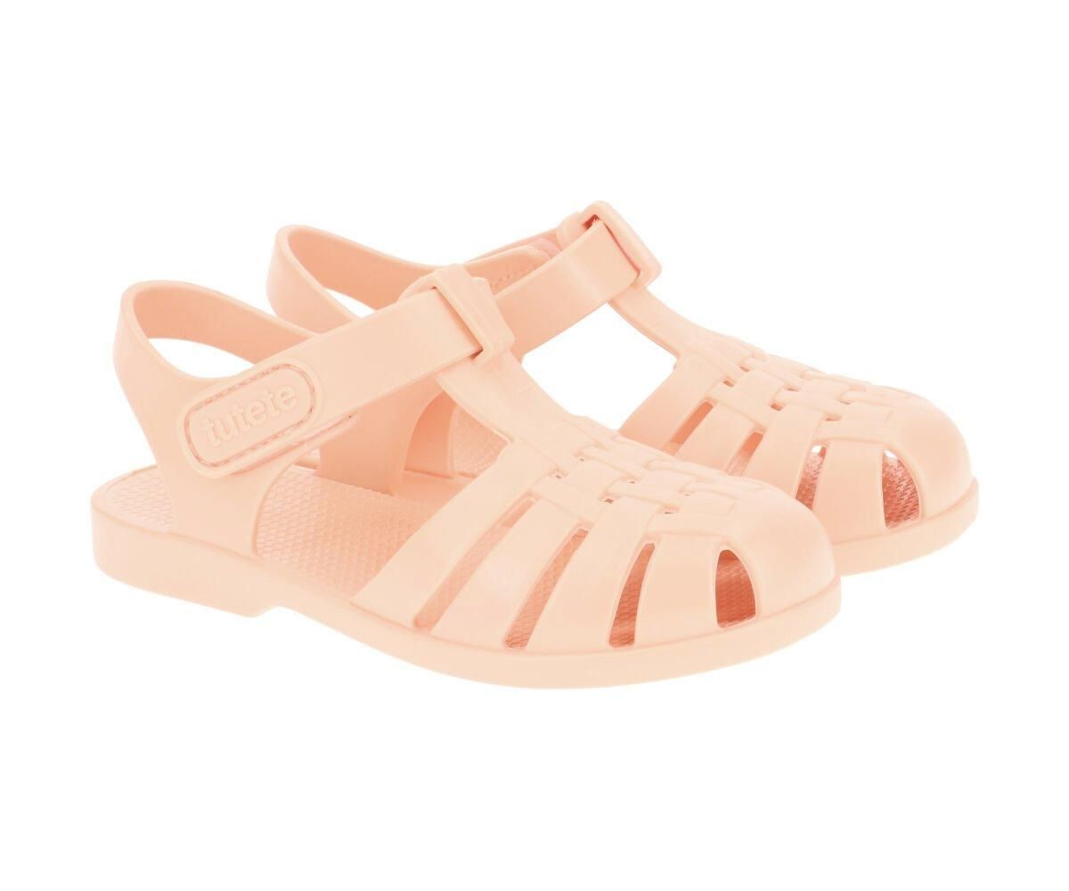 Children's sandals shoes with velcro IGOR Salmon