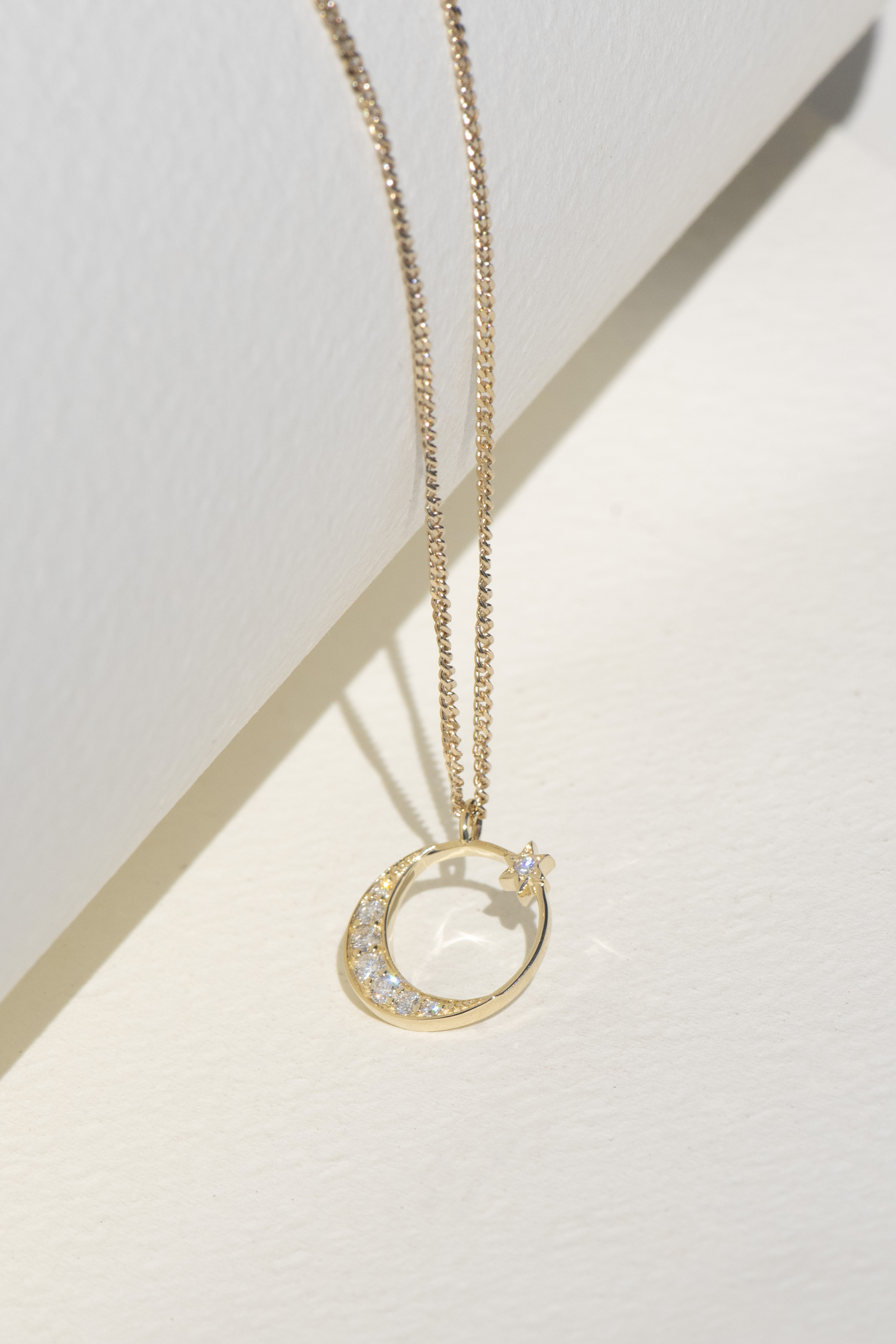 Celestia Diamond Gold Necklace