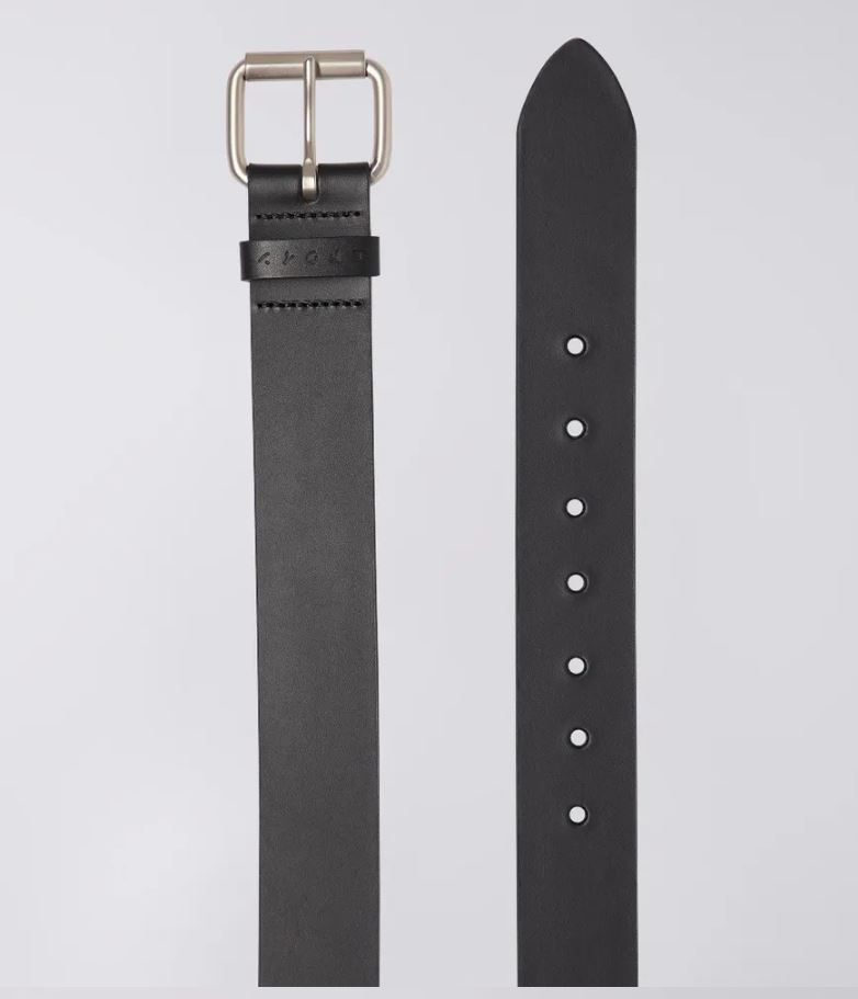 Edwin Leather Belt Black