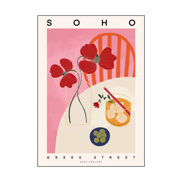 'soho' A3 Print