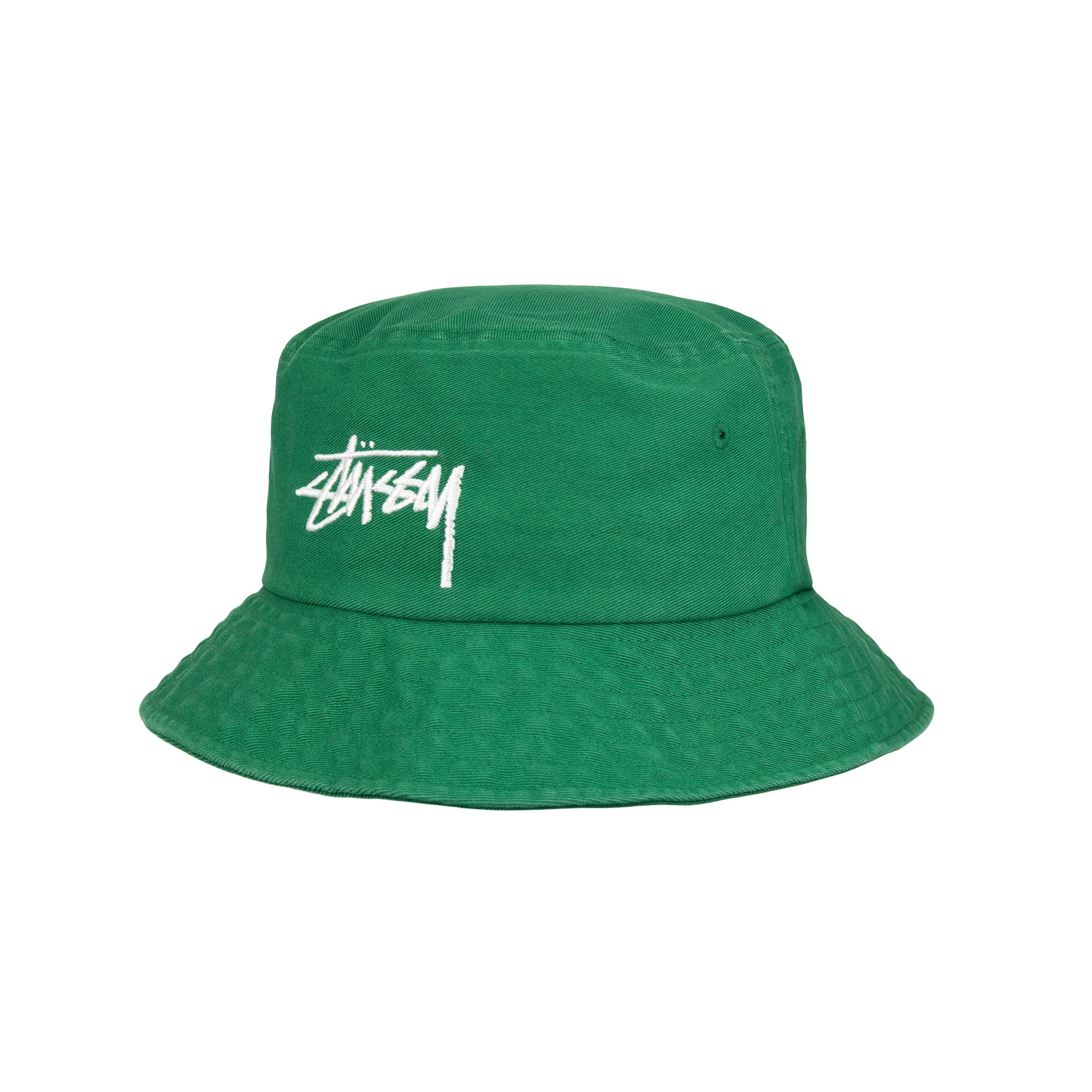 Big Dark Green Stock Bucket Hat