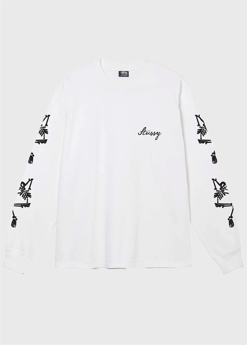 White 1994886 Paradise Lost Longsleeve Tee