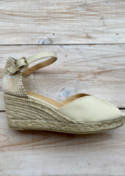 Castaner Bianca Espadrilles - 7cm - Ivory