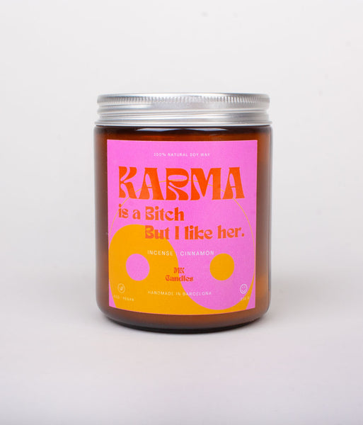 MISS KLECKLEY Karma Is A Bitch Candle