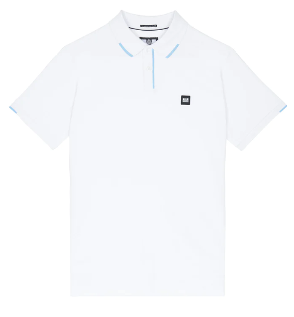 Rivas Short-Sleeved Polo Shirt (White)