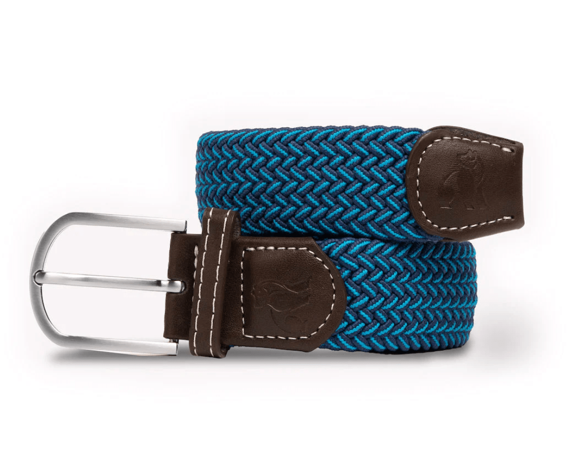 SWOLE PANDA Royal Blue Woven Belt