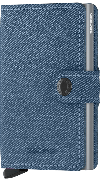 Secrid Mini Jeans Blue Twist Wallet 