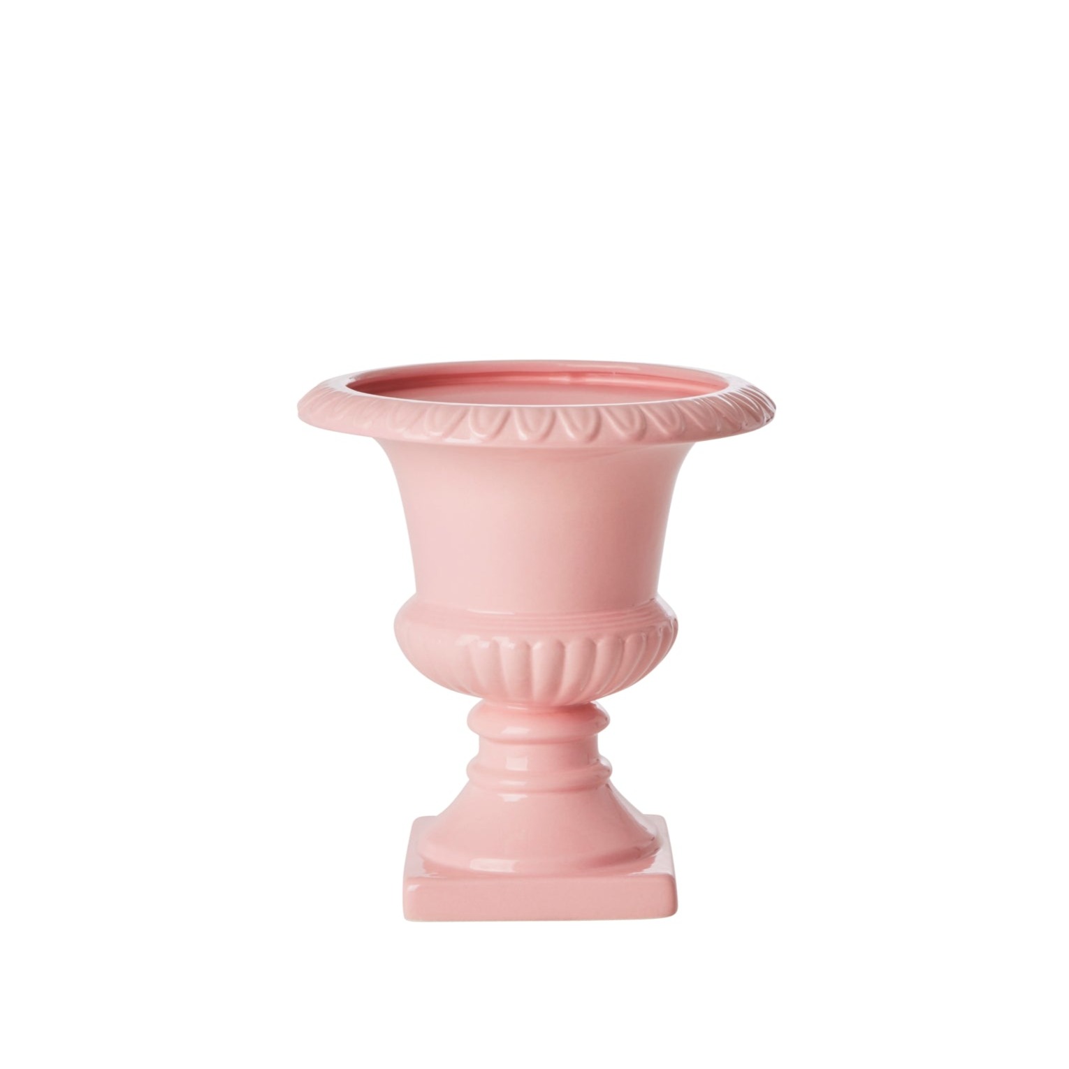 Small Porcelain Flowerpot - Perfect Pink