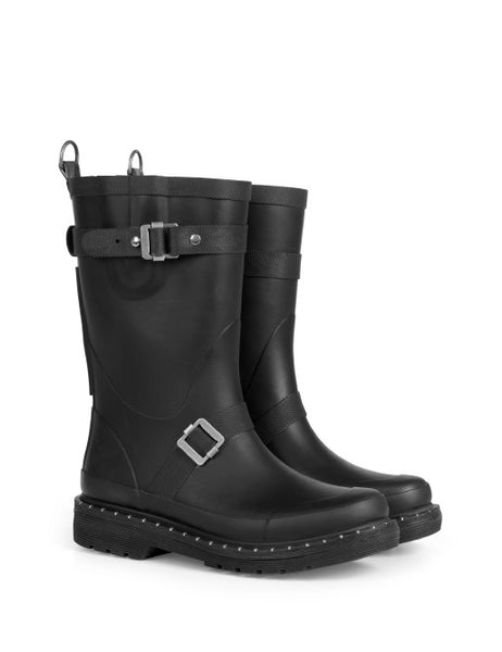 Ilse Jacobsen  Black 3/4 Rubber Boots