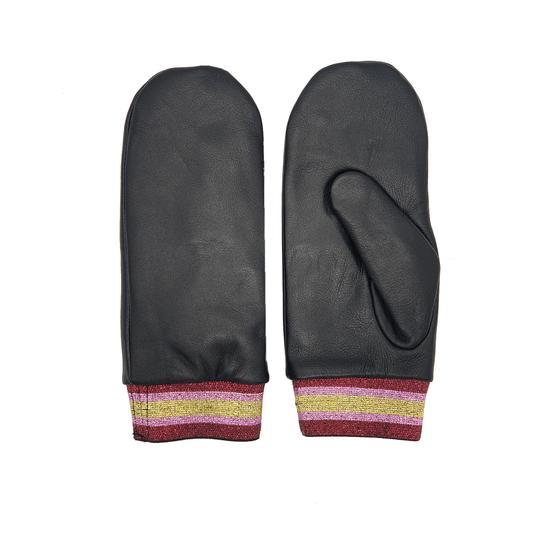 Circus Leather Mittens