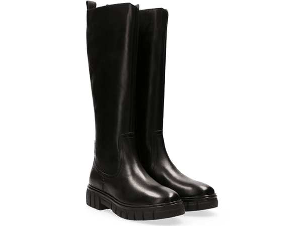 Maruti  Thom Black Leather Boots
