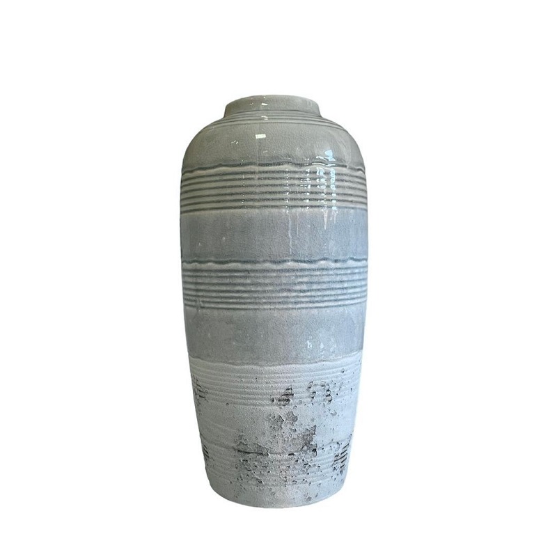 Biggie Best Shades Of Grey - 2 Tone Vase