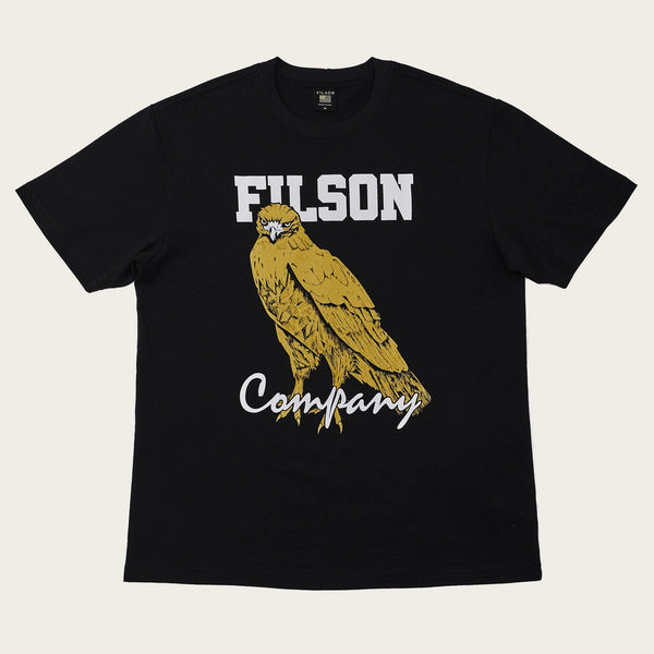 Pioneer Graphic T-shirt - Black/bird Of Prey