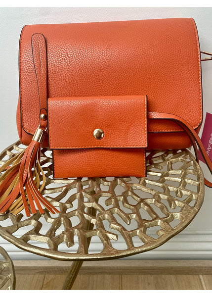 Cross Body Bag - Orange