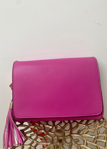 Cross Body Bag - Fuchsia