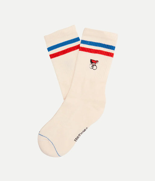 Amateur Cotton Socks - Blue Red