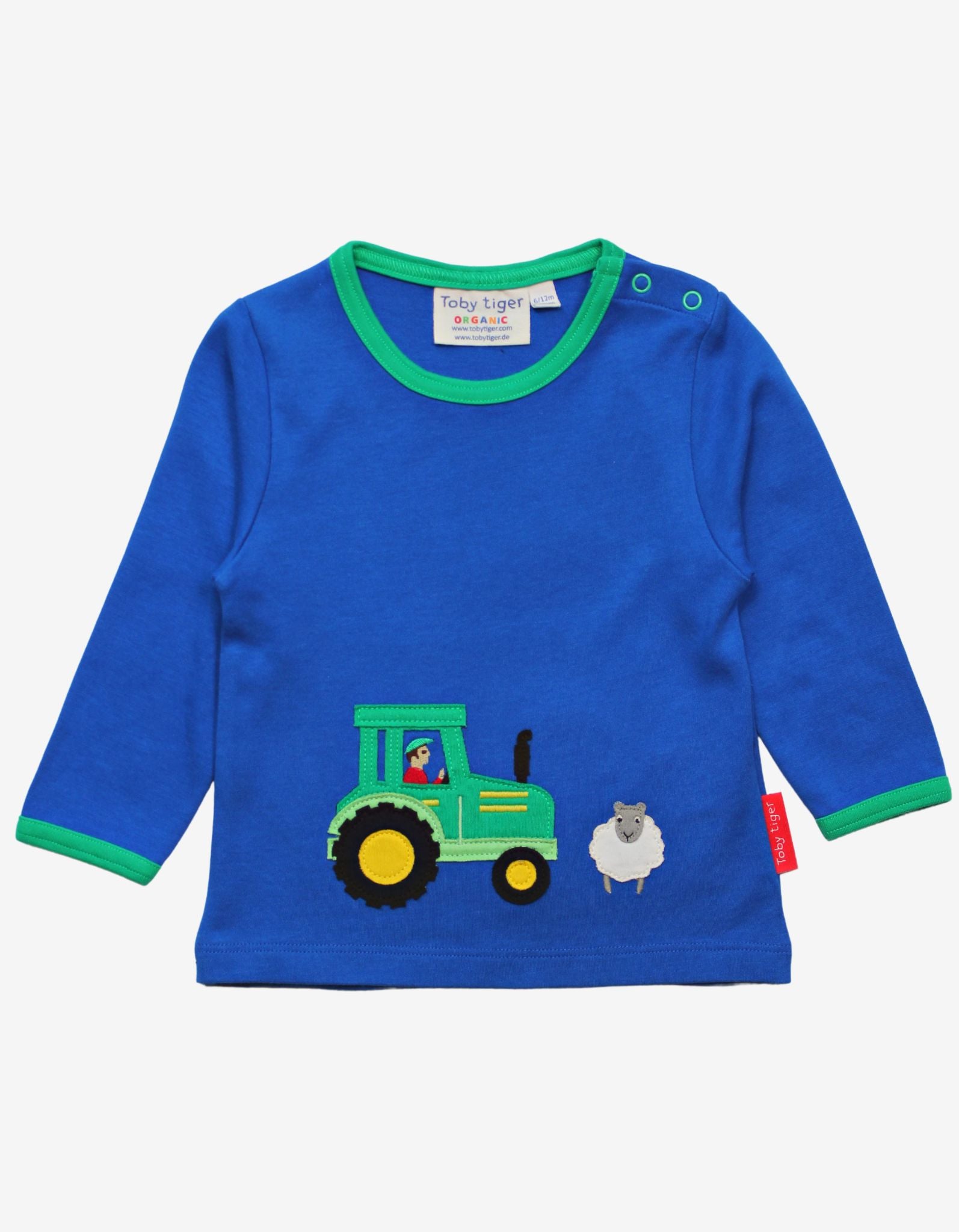 Organic Farm Applique T Shirt