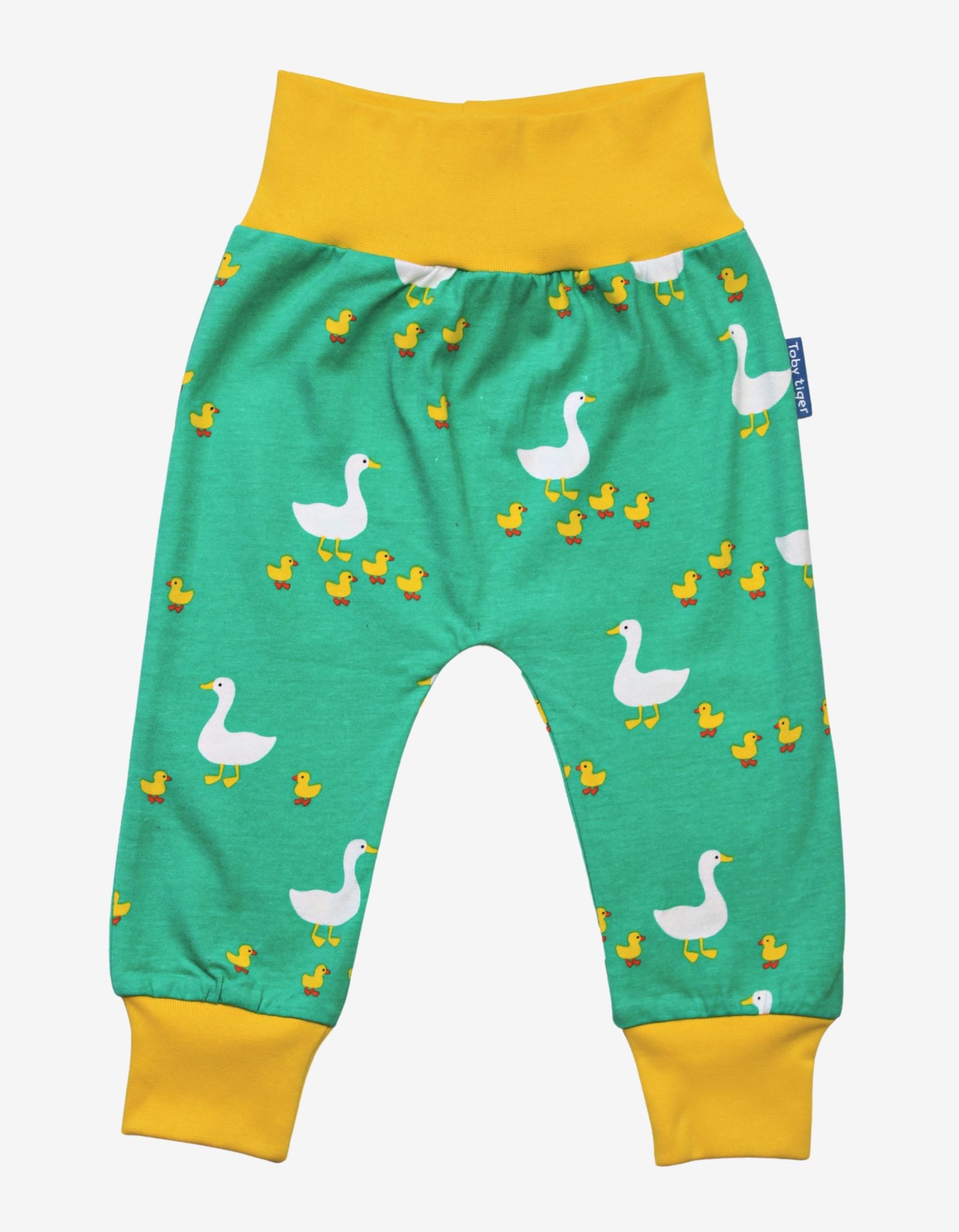 Organic Duck Printed Yoga Pants