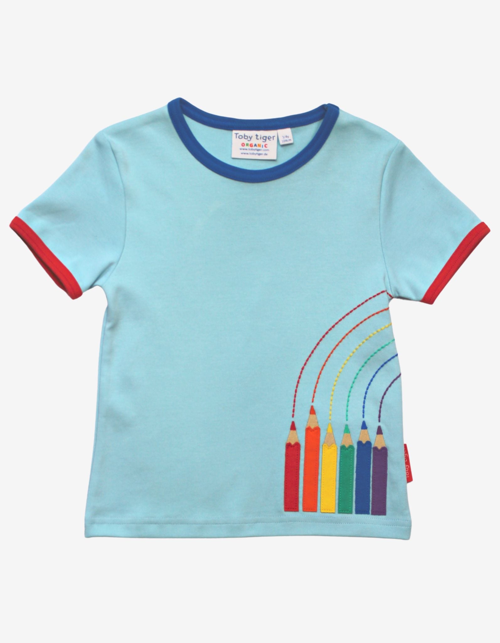 Organic Art Applique T Shirt