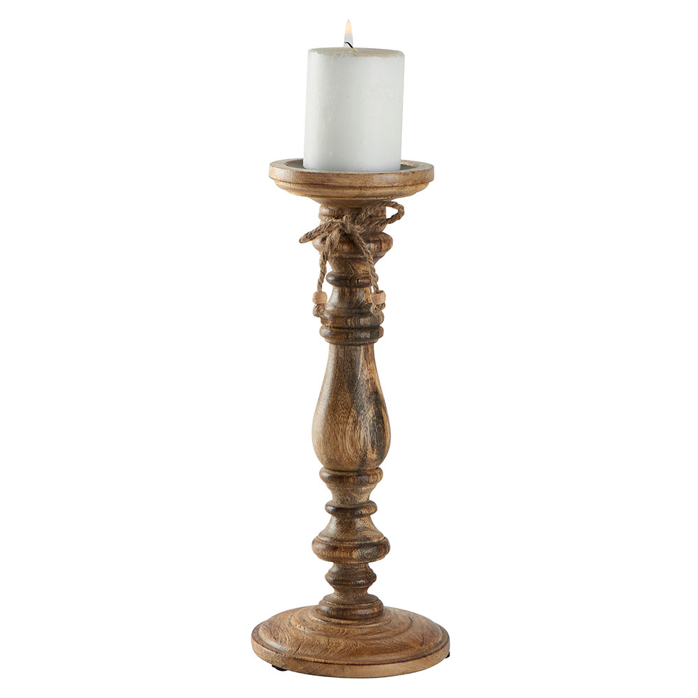 Wooden Candle Holder